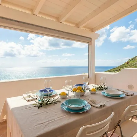 Castel Sardo Grande Attico Con Spettacolare Vista Mare Veranda E Апартаменты Кастельсардо
