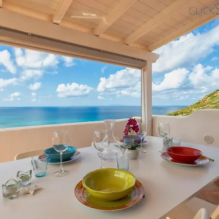 Castel Sardo Grande Attico Con Spettacolare Vista Mare Veranda E Appartamento