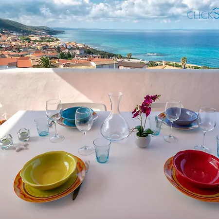 Διαμέρισμα Castel Sardo Grande Attico Con Spettacolare Vista Mare Veranda E