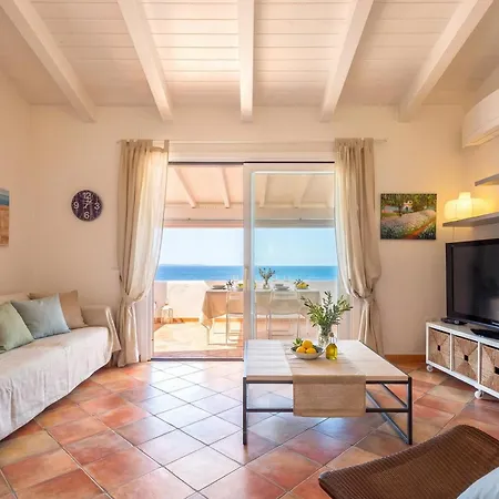 公寓 Castel Sardo Grande Attico Con Spettacolare Vista Mare Veranda E