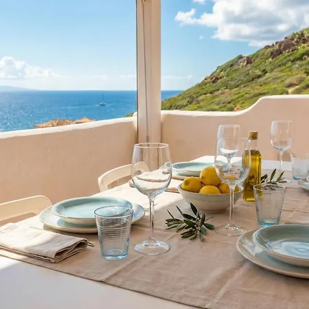 公寓 Castel Sardo Grande Attico Con Spettacolare Vista Mare Veranda E *