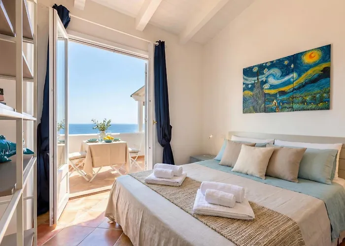 Castel Sardo Grande Attico Con Spettacolare Vista Mare Veranda E 公寓 卡斯特尔萨多
