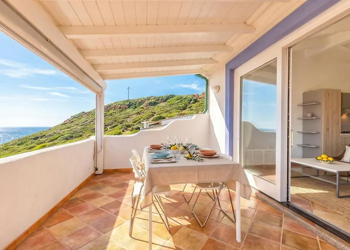 Castel Sardo Grande Attico Con Spettacolare Vista Mare Veranda E 公寓 *